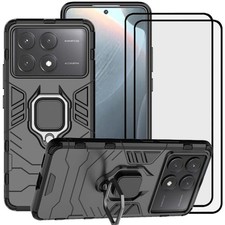 for Xiaomi Redmi K70E/Xiaomi Poco X6 Pro 5G Case,2 in 1 Hybrid Heavy Duty Arm... picture