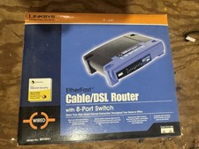 Linksys BEFSR81 Etherfast Cable/DSSL Router/8 Port Switch. Vintage 10/100 router picture