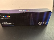 EZInk COMPATIBLE for Brother TN221 TN221BK Black Toner - BRAND NEW SEALED picture