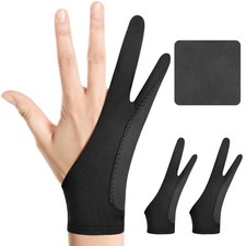 Digital Drawing Glove: 3-Layer Palm Rejection, Medium, Midnight Ink(2 Pack) picture
