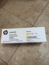HP CF412JC Yield Yellow Toner Cartridge Genuine New Sealed  HP Laser Jet Pro Ink picture