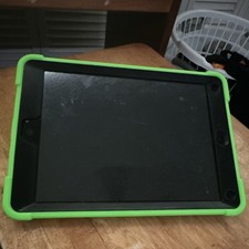 Green Black Rugged Protective Shell Case with Kickstand for Apple Tablet picture