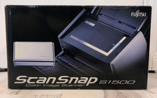 Fujitsu ScanSnap S1500 Color Image Desktop Scanner  Open Box.  picture