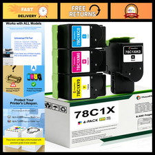 Compatible Toner Cartridges for 78C10, 78C10K0, 78C10C0, 78C10M0, 78C10Y0 - High picture