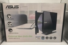 ASUS-SDRW-08D1S-U USB 2.0 External Slim DVD+/RW Drive Open Box picture