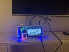 raspberry pi 5 16gb ram, 512gb NVME SSD , custom (Freenove case) built box picture