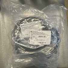 Bag 10 pieces - Black Ethernet Patch Cable RJ-45 to RJ-45 Round 9799 picture