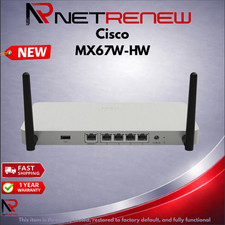 NEW Cisco MX67W-HW  Meraki Wireless Security Appliance picture