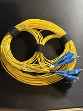 LC-LC Single-Mode Duplex 4 Strand 9/125 Fiber Optic Patch Cord (Multiple Sizes) picture