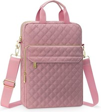 Laptop Sleeve Shoulder Bag Carrying Case Fits 16 inch MacBook Pro 2025-2021 Pink picture