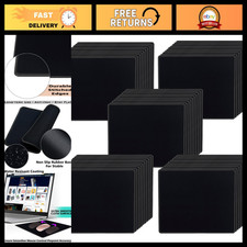50 Pack Waterproof Mouse Pads, 8.66x7.1 inch, Black Gaming & Office Accessories picture