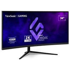 Viewsonic VX3418C-2K F (A - G) 86.4 cm (34 inch) 3440 x 144 ERP LED Monitor picture