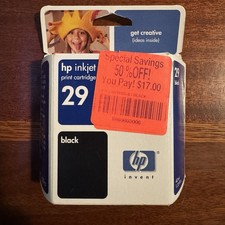 Original HP 29 Black Ink Cartridge 51629AE for HP DeskJet 600 690 700 660 picture