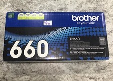 Brother TN660 High Yield Black Toner Cartridge Genuine Original OEM 2600 picture