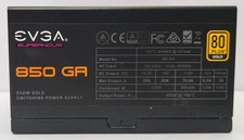 EVGA Supernova Gold 850 GA 850W AT PC Power Supply w/ cables picture