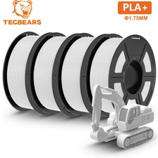 TECBEARS 4KG PLA+ Filament 3D Printer 1.75mm PLA Plus Filament Less Stringing picture