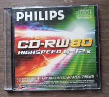 Phillips CD-RW disks. Package 0f 10 disks. picture