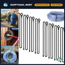 8pcs 32-Inch Reusable Rubber Twist Ties, Silicone Cable Organizers for Home & Of picture
