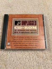 MTV Unplugged CD-ROM Interactive Tour Featuring 70 Artists - Rare - 1995 Vintage picture