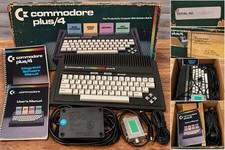 Commodore Plus/4 Vintage Home Computer w/ Box, Manuals, Power Supply picture