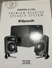 Speaker System Subwoofer Klipsch Pro Media 2.1 THX Premium DesktopMusic Speakers picture