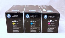 HP 648A Color (Cyan/Yellow/Magenta) Toner Cartridge Set picture