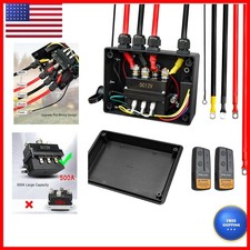 GMURA Pre-Wired Winch Control Box Kit 12V 500A Solenoid Contactor picture
