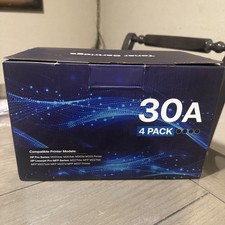 3-Pack Compatible HP 30A CF230A Black Toner - Open Box (3 Cartridges Sealed) picture