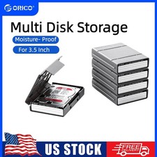 ORICO 5PCS 3.5 inch HDD Hard Drive Protective Case SDD Storage Box HDD Case picture