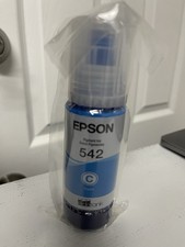 Epson T542 EcoTank Cyan Ink Bottle [T542220-S] New Exp 6/2023 picture