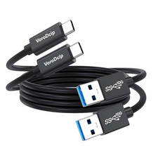 Data Transfer Cable USB to Type C 3Ft 2 Pack, 10Gbps USB C 3.2 Gen 2 High Speed picture