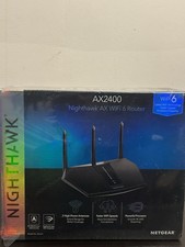 NETGEAR Nighthawk AX2400 WiFi 6 Router RAX29 AX2400 Dual Band 4K Wireless New picture