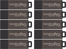 Electronics Datastick Pro USB 2.0 Flash Drive, 2 GB, 10 USB Flash Drives, 10 Bul picture