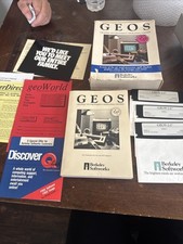 GEOS 128 2.0 Commodore 128 Operating System w/ Box, Manuals, Paperwork... picture