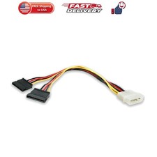StarTech 12in LP4 to 2x SATA Power Y Splitter Cable picture