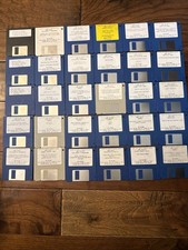 Vintage Atari ST  Computer Floppy Disk Game Lot Of 30 picture
