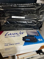Genuine HP C4096A (96A) Black Laser Toner Cartridge, OEM qty=2 picture