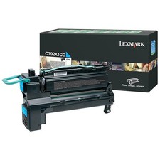 Original Lexmark C792X1CG Cyan Toner. New Sealed Box, We Ship Fast picture