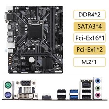 For Gigabyte H310M S2H 2.0 Motherboard DDR4 DVI+VGA+ M-ATX 100% Tested Work picture