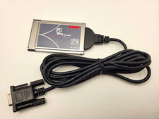 PFAFF PC Card 21 RS-232/V24 PC Card to DB-9 Female Serial Cable 3 ft picture