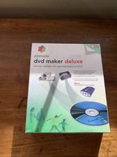 Pinnacle DVD Maker Deluxe Quickly Transfer DV and VHS Tapes To DVD -NEW OPEN BOX picture