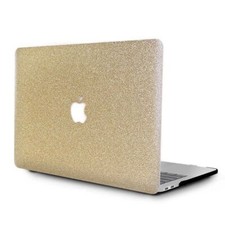 Protect Bling Gold Glitter Cover Case For Macbook M3 Air 13 15 Pro 16 14 11 12