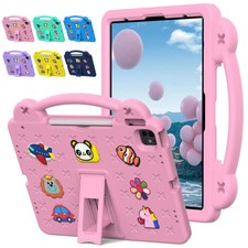 For iPad Pro 13/11/Air 13/11 2024 EVA Kids Case Handle Shockproof Stand Cover picture