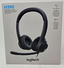 Logitech H390 Over-Head Comfort USB Headset w/ Noise-Canceling Microphone * NEW picture