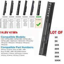 🧡LOT 1-100x V104 VI04 Battery HP ProBook 450 G2 G3 440 G2 756743-001 756478-422 picture