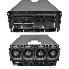 Brocade BR-MLXE-4-MR-M-AC 2xHigh Speed 3x24 RJ45 1x24 SFP 2x Mgmt 80-1006870-XX picture