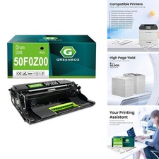 GREENBOX 50F0Z00 Imaging Unit for Lexmark MS310-510dn MX310-410de (1-Pack) picture