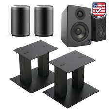 1 Pair Universal Metal Speaker Stands Up To 25Lb for Studio Monitors picture