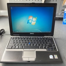 Dell Latitude D420 Core Duo 1.20GHz 2GB RAM 31GB SSD Windows 7 Retro Gaming picture