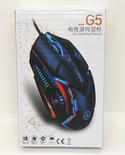 G5 RGB E-Sports Low Latency Gaming Mouse Wired Six Key Luminous for Computer picture